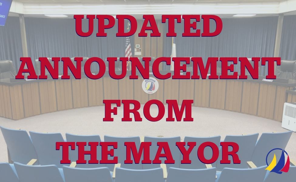 Mayor Announcement Updated