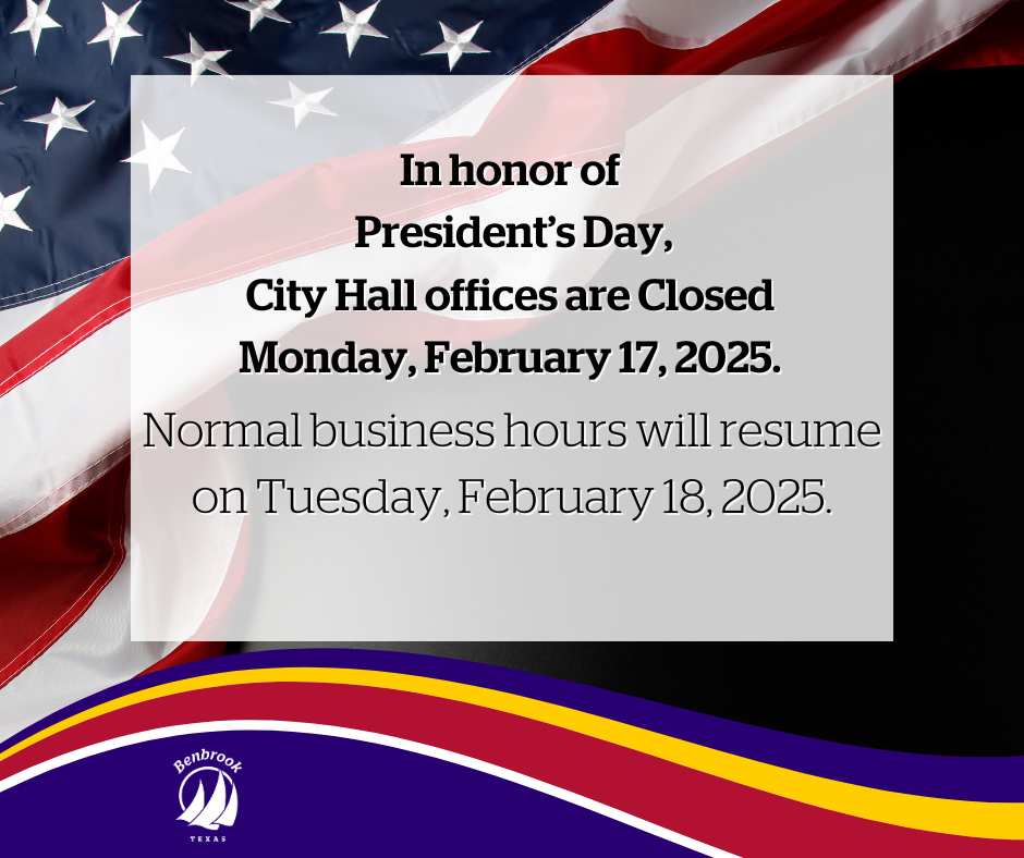 Closed for Presidents Day